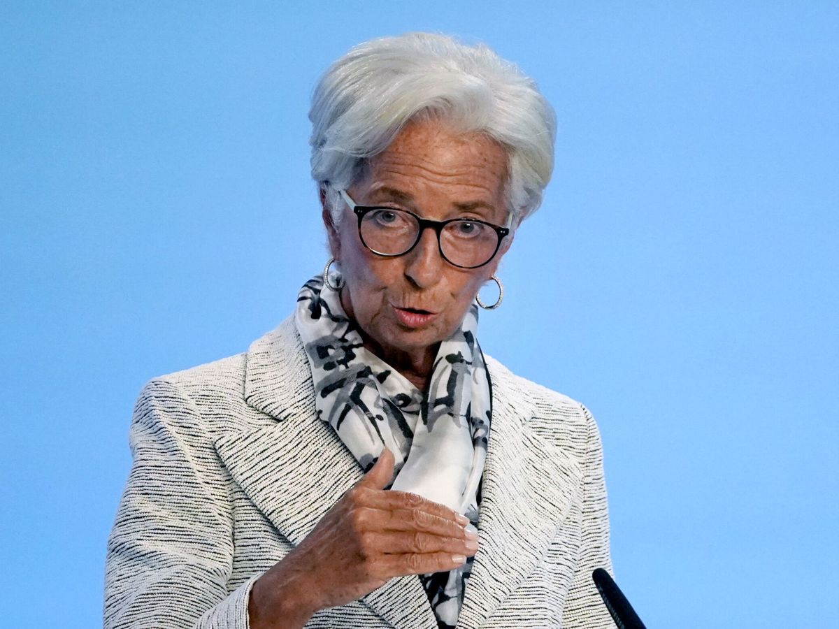 Foto: La presidenta del BCE, Christine Lagarde. (EFE/Ronald Wittec)