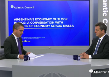 Sergio Massa habló ante el Atlantic Council y reveló su “plan” para la inflación en 2023