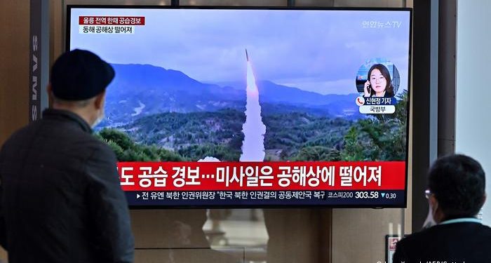 Corea del Sur responde a provocación norcoreana con sus propios misiles