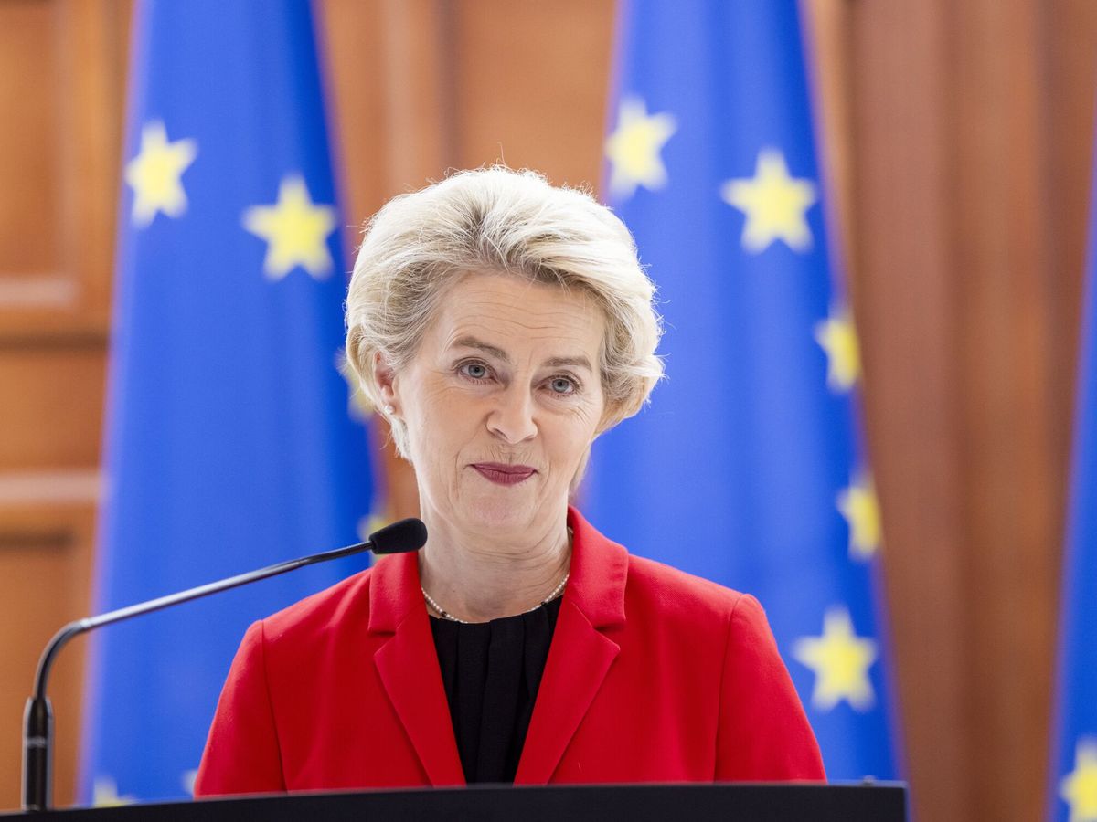 Foto: Ursula von der Leyen, presidenta de la Comisión Europea. (EFE/Dumitru Doru).