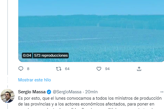 Destructivas heladas, una “esperanza” llamada Sergio Massa y ¿habrá visita a Mendoza?