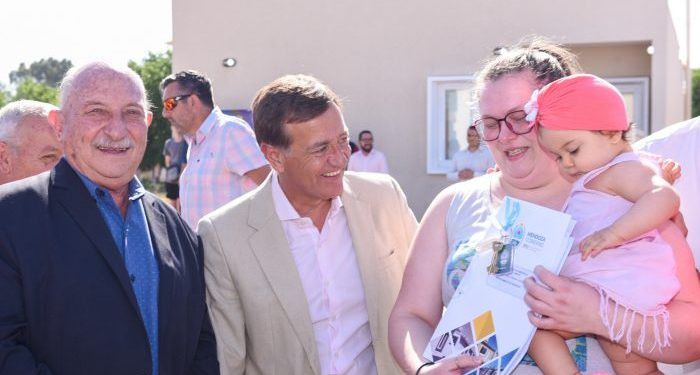 En Rivadavia, Rodolfo Suarez habló sobre inflación, “desdoblamiento” mendocino y heladas tardías