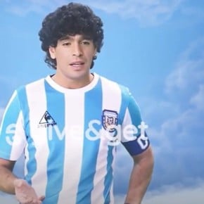 Cómo se recreó a Maradona con inteligencia artificial