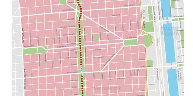 Así será el operativo en el centro porteño por la final del Mundial