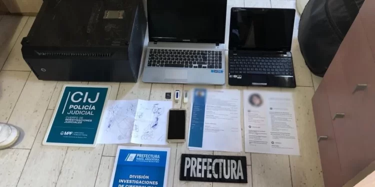 Desbarataron la célula local de una red internacional de pornografía infantil