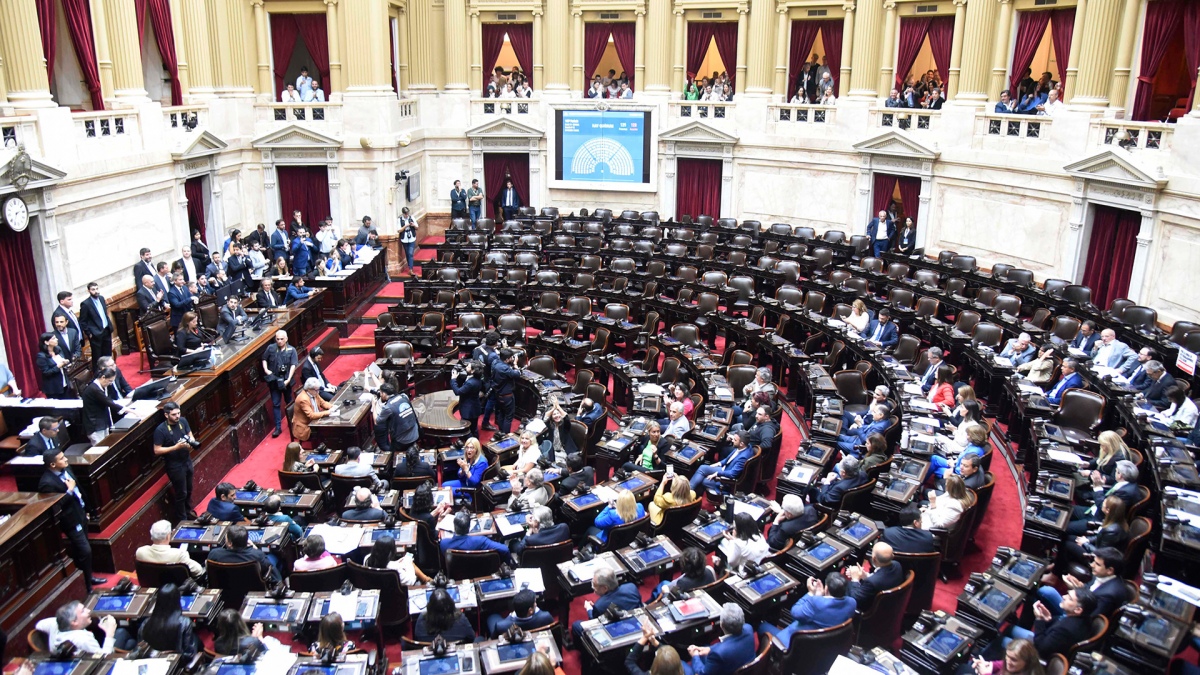 Desde los dos espacios principales de la Cmara imaginan una reunin en el mediano plazo Foto Prensa Diputados