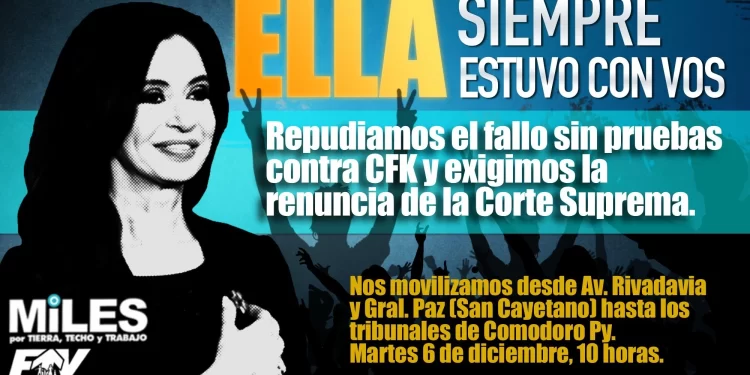 El oficialismo en alerta frente a la sentencia de Cristina Fernández de Kirchner: la movilización como opción