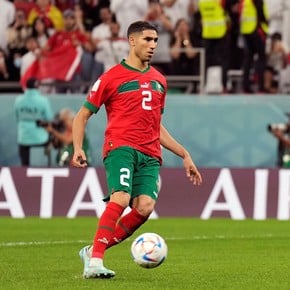Hakimi, el nacido en España que juega para Marruecos y simpatiza por Boca