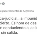 Cristina apuntó (otra vez) contra el Poder Judicial: “Están conduciendo a las instituciones hacia un callejón sin salida”