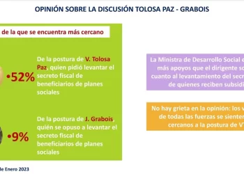 Encuesta: la mayoría cree que hay irregularidades en los planes sociales y apoya la salida de Tolosa Paz