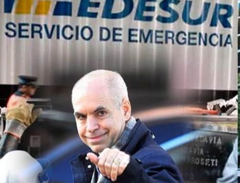 Vecinos sin luz realizan cortes en Autopista por inacción de EDESUR y gobierno de CABA que se encuentra de campaña