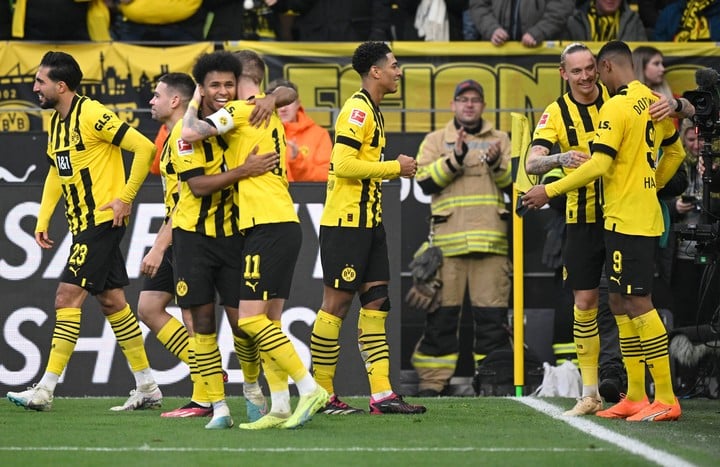 Borussia Dortmund y un gran momento en Bundesliga. (AFP) 