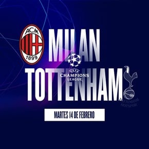 Milan - Tottenham: hora, TV y probables formaciones