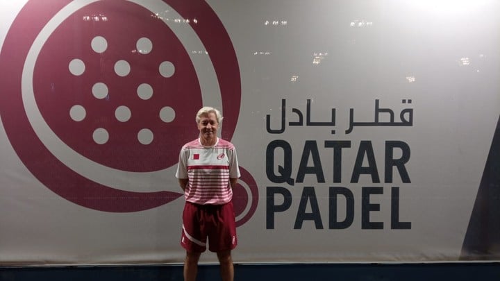 Ramiro Choya está al frente de la selección de pádel de Qatar.