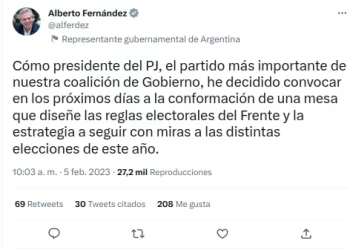 El presidente convocó a la “Mesa Política” del Frente de Todos para diseñar la estrategia electoral
