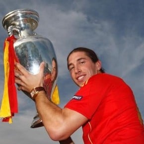 Sergio Ramos se retiró de la selección de España