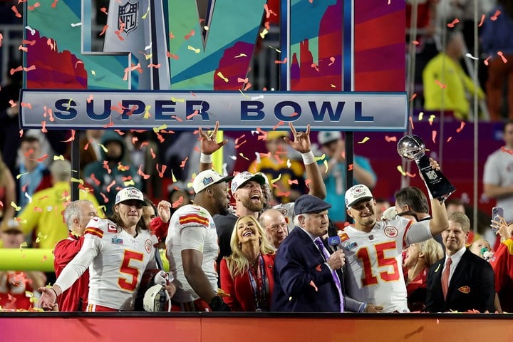 Los Chiefs son los nuevos campeones de la NFL (AFP)