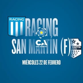 Racing - San Martín de Formosa: hora, TV y posibles formaciones