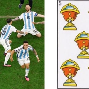 Messi, sobre el tatuaje del 5 de copas: "Dentro de poco me lo voy a hacer"