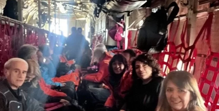 Toda la intimidad del viaje de Alberto Fernández a la Antártida