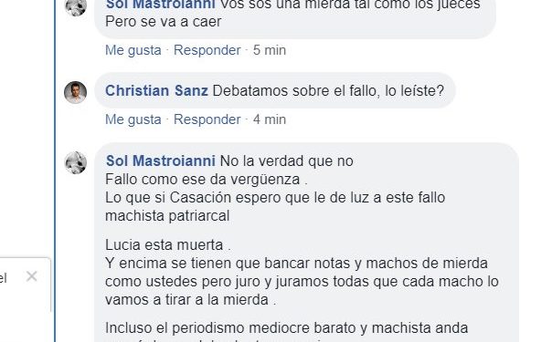 El caso Lucía Pérez, la noticia deseada y la imbecilidad de unos pocos
