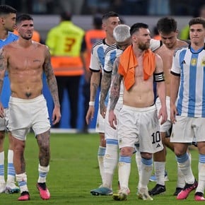"La camiseta de Messi no me la saco más"