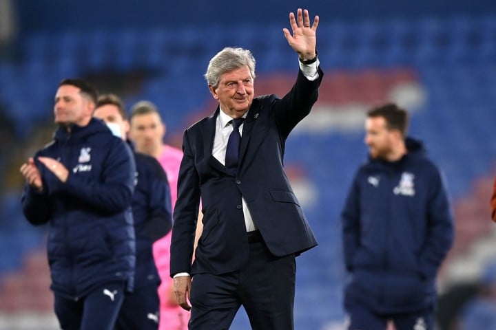 Roy Hodgson, muy vinculado al Crystal Palace (Foto: AFP).