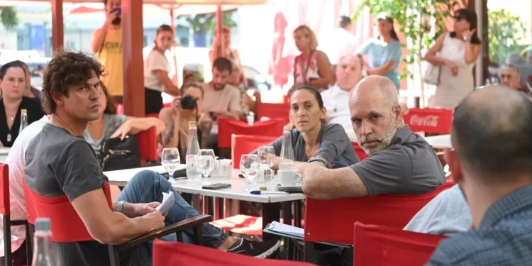 Rodríguez Larreta se mostró con Martín Lousteau y agitó la interna por la sucesión