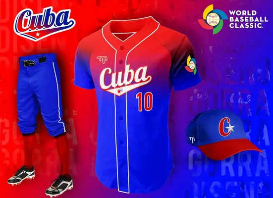 Uniforme de Cuba en el Clásico Mundial de Béisbol, uno de más feos - TotalNews Agency