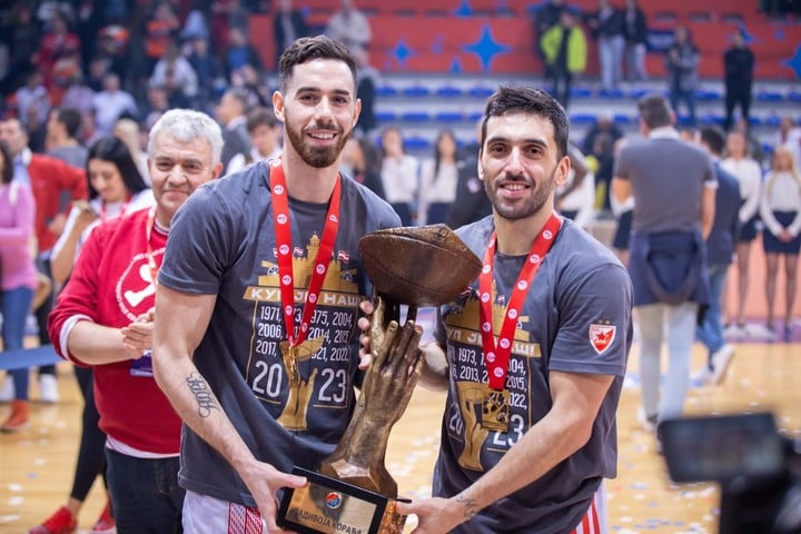 Vildoza y Campazzo campeones en Serbia.