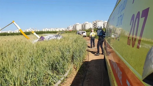 Escena del trágico accidente