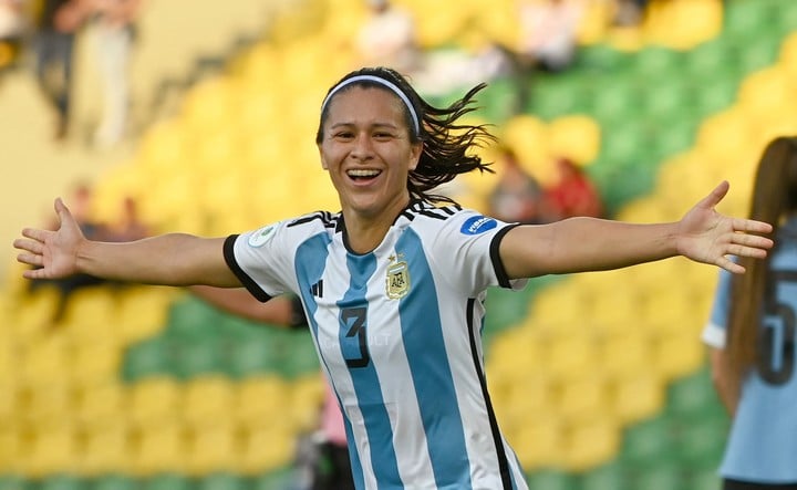 Eliana Stabile, futbolista de la Selección Argentina.