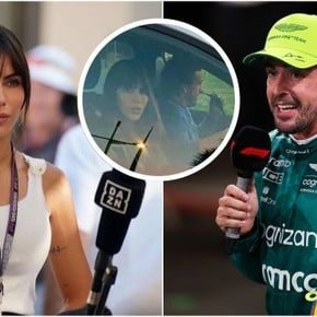 El romance bomba de Fernando Alonso: se separó de una periodista y empezó a salir con otra, que es ex esposa de un ex Barcelona