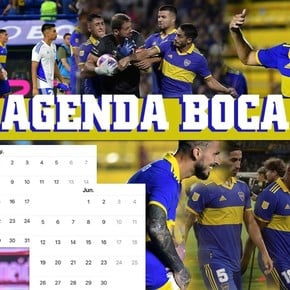 Los días y horarios de los próximos partidos de Boca en la Liga y la Copa Libertadores