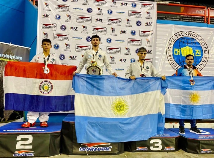 Lautaro Rizzo consiguió una medalla de oro en el Panamericano de Mar del Plata.