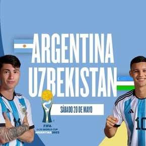 El debut de Argentina en el Mundial Sub 20: hora, TV y probables formaciones vs Uzbekistán