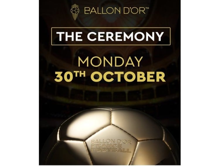 La revista France Football anunció cuando y en donde será la ceremonia del Balón de Oro 2023.