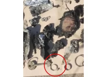 Chaco: habrían encontrado el anillo de compromiso de Cecilia entre los objetos quemados