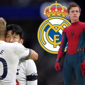 El Hombre Araña y su llamativo pedido a Kane y Son: "Que vayan al Real Madrid"