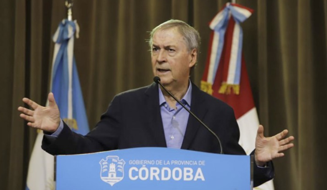 Juan Schiaretti tajante: “No pertenezco ni voy a pertenecer a Juntos por el Cambio”