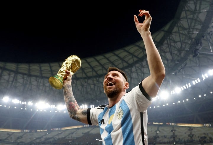 Messi, ganador de todo con Argentina. Foto: REUTERS.