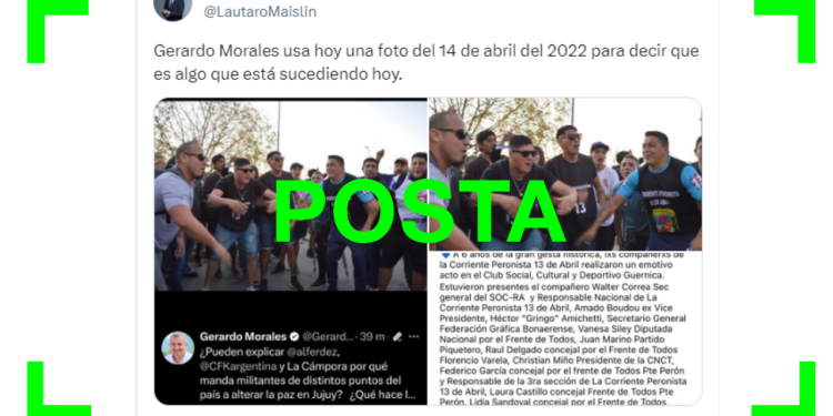 ¿Qué desinformaciones circularon en el contexto de la violencia en Jujuy?
