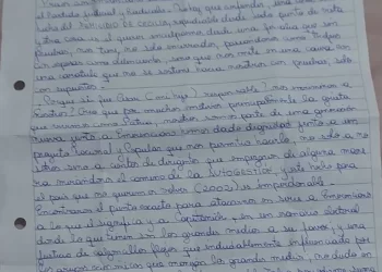 A través de una explosiva carta, Marcela Acuña acusó a su hijo de ser el femicida de Cecilia Strzyzowski