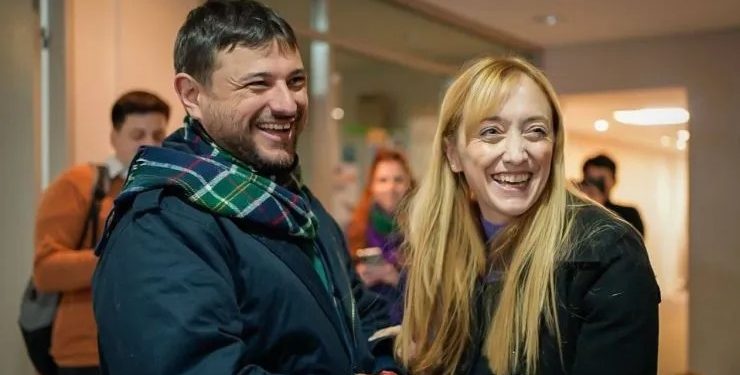 Anabel Fernández Sagasti recibió a Juan Grabois en Mendoza: “Para nosotros también sos nuestro candidato”