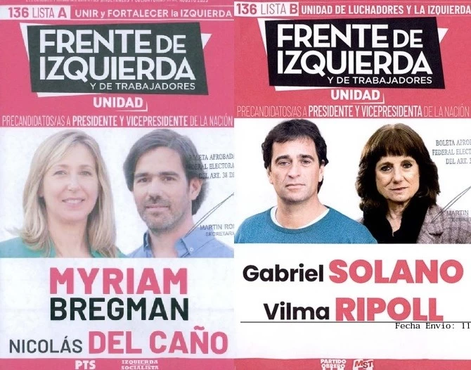 Elecciones 2023 Conocé Todas Las Boletas De Los Precandidatos Presidenciales Que Estarán En El 7158