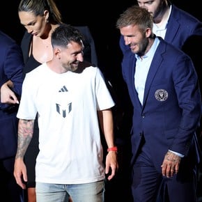 Beckham sobre el debut de Messi: "No sabemos si va a jugar de arranque"