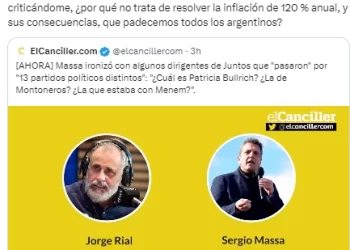Patricia Bullrich respondió a la ironía de Massa, que la trató de “montonera”