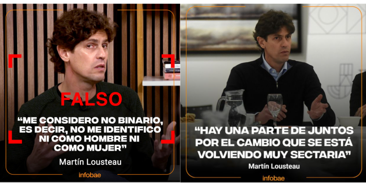 Son falsas estas placas que imitan el estilo de medios argentinos en redes sociales