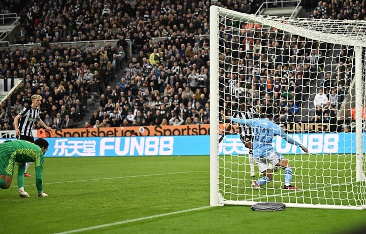 Un gol muy gritado. (Photo by Oli SCARFF / AFP)