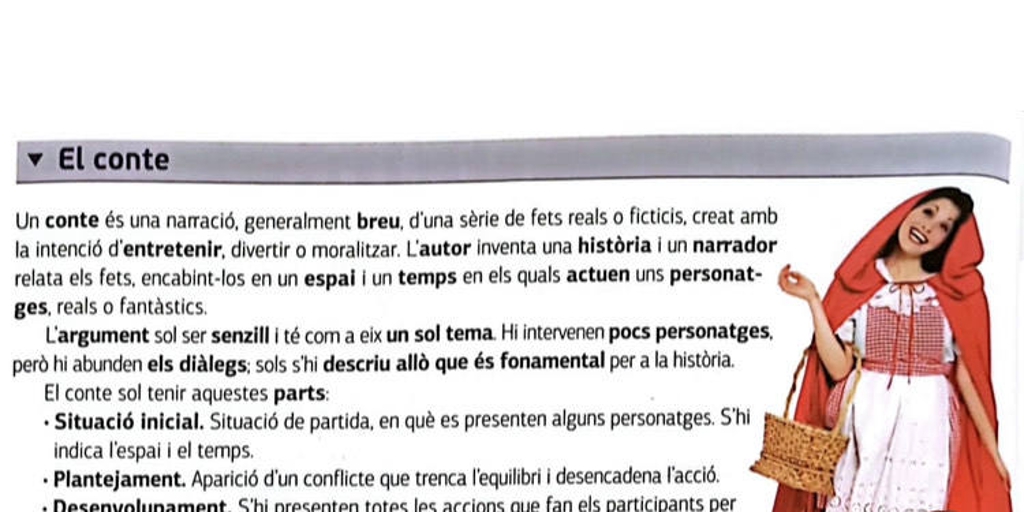 Un ejercicio para escolares incluye una versión de Caperucita Roja en la que el lobo es «sexista» y la abuela le corta el cuello al leñador>